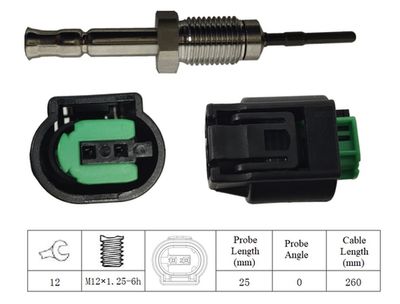 SENZOR TEMPERATURA GAZE EVACUARE LUCAS LGS6050