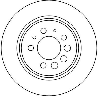 Тормозной диск DF1674