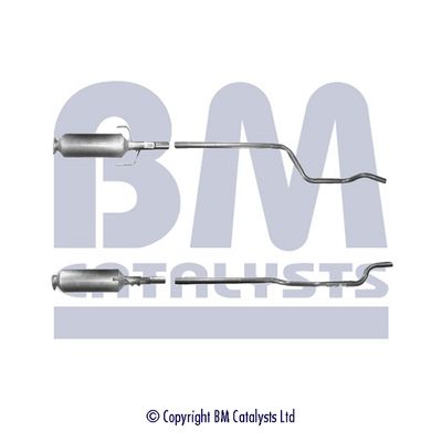 BM CATALYSTS Roetfilter, uitlaatinstallatie (BM11062)