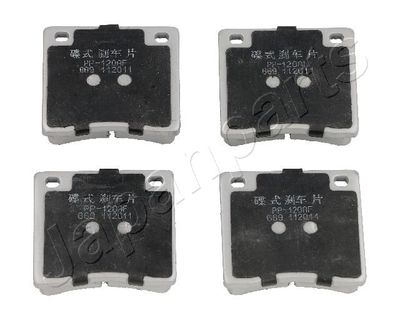 Комплект тормозных колодок, дисковый тормоз JAPANPARTS PP-120AF для NISSAN 280ZX,ZXT