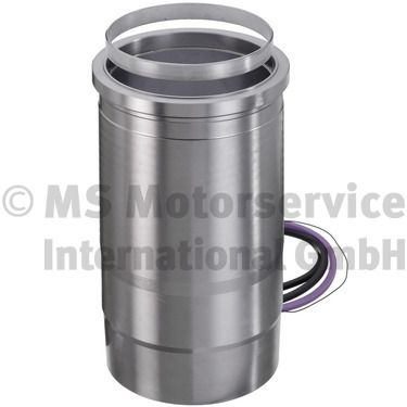 Cilindervoering (binnendiameter: 130mm, lengte: 267,85mm, flens diameter: 157,6mm, flenshoogte 12,28 mm, (EN) Flange height 12,28mm)