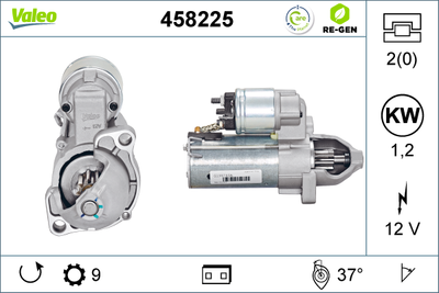 Стартер VALEO 458225 для BMW R