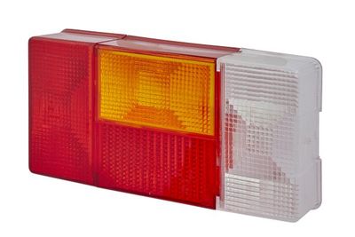 Rear lamp element Links (achteruitrijlicht) past: CASE  DAF  KOMATSU  LIEBHERR  SCANIA  VOLVO