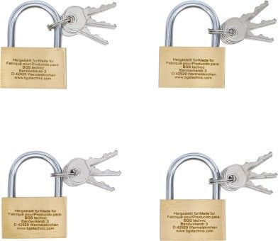 Vorhängeschlosssatz