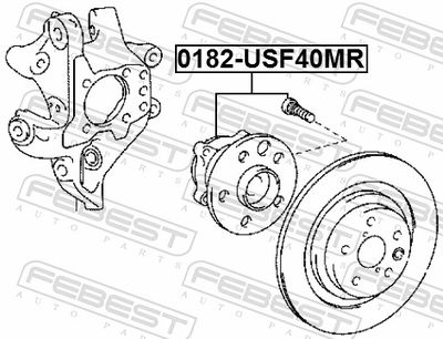 Wheel Hub 0182-USF40MR