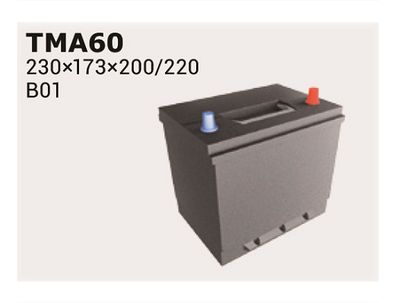 IPSA TMA60 Аккумулятор  для MAZDA 6 (Мазда 6)