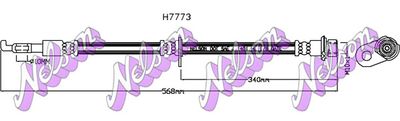 Тормозной шланг KAWE H7773 для TOYOTA AVALON