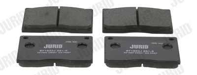 Комплект тормозных колодок, дисковый тормоз JURID 571533J для ASTON MARTIN DB7