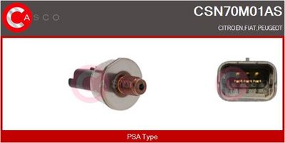 SENZOR PRESIUNE COMBUSTIBIL CASCO CSN70M01AS