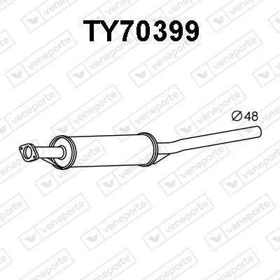 TOBA ESAPAMENT PRIMARA VENEPORTE TY70399