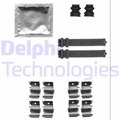Комплектующие, колодки дискового тормоза DELPHI LX0559 для MITSUBISHI GRANDIS