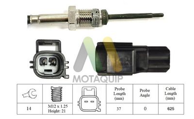 SENZOR TEMPERATURA GAZE EVACUARE