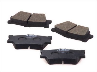 Remblokken set Achter , past: VOLVO 340-360  LEXUS ES, HS  PONTIAC VIBE  TOYOTA AVALON, CAMRY, HARRIER, MARK X ZIO I, MATRIX, RAV 4 III, RAV 4 IV, SOLARA 1.8-Electric 08.84-