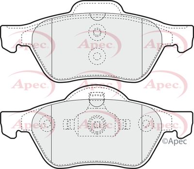 Brake Pad Set APEC PAD1270