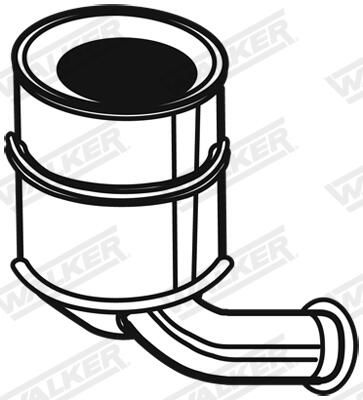 RUß-/PARTIKELFILTER ABGASANLAGE WALKER 73072 5