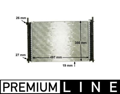 Radiateur - CR1354000P - MAHLE