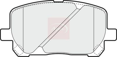 APEC Brake Pad Set, disc brake PAD1332