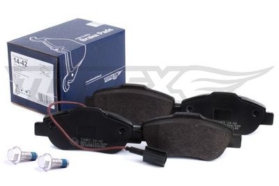 Sada brzdových destiček, kotoučová brzda TOMEX TX 14-42