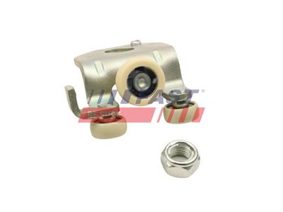 Ritinėlio kreiptuvas, atstumiamos durys