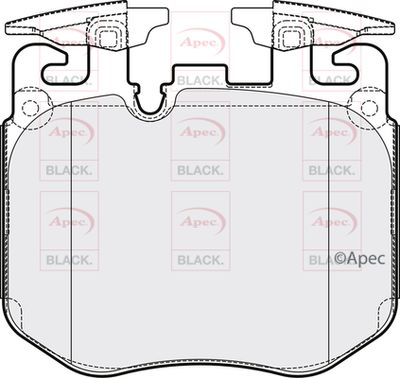 Brake Pad Set APEC PAD2161B