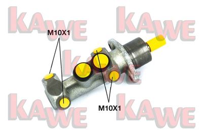 KAWE B6771 Ремкомплект тормозного цилиндра  для FIAT UNO (Фиат Уно)