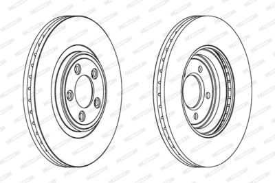 Brake Disc DDF1702C-1