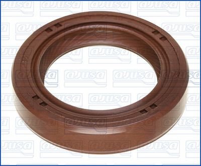 Krukas oliekeerring Voor (27x40x8) past: OPEL VECTRA B 2.0D 06.97-07.03