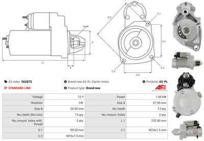 STARTER AS-PL S6287S 4