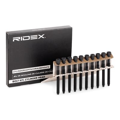комплект болтове на капака на клап. (на цилиндровата глава) RIDEX 1217B0042
