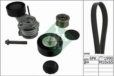 SET CUREA TRANSMISIE CU CANELURI INA 529005810