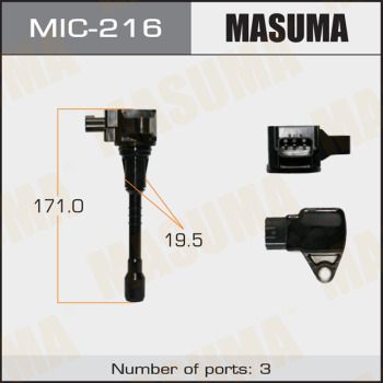 Катушка зажигания MASUMA MIC-216 для INFINITI QX80