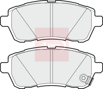 APEC Brake Pad Set, disc brake PAD1626