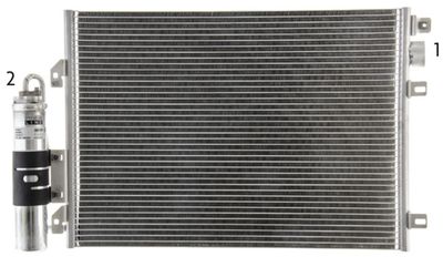CONDENSATOR CLIMATIZARE MAHLE AC860000P 1