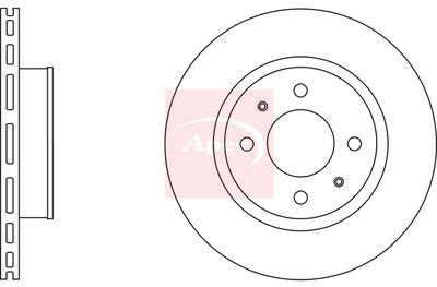 APEC Brake Disc DSK2543
