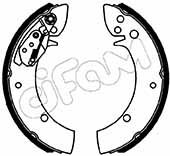 CIFAM 153-674 Ремкомплект барабанных колодок  для DAEWOO LUBLIN (Деу Лублин)