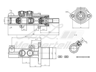 Спирачна помпа A.Z. Meisterteile AZMT-44-110-1099