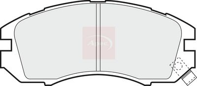 APEC Brake Pad Set, disc brake PAD739