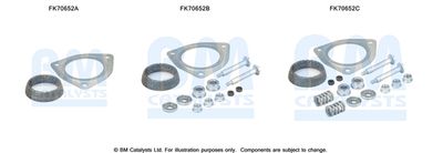 Монтажен комплект, изпускателна тръба BM Catalysts FK70652