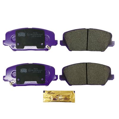 NiBK PN0739 Тормозные колодки и сигнализаторы  для KIA PRO CEED (JD) 1.6 GDI