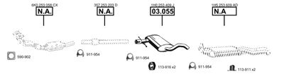 Изпускателна система ASMET VA036725