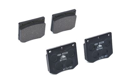 BREMSBELAGSATZ SCHEIBENBREMSE ATE 13046070422 12