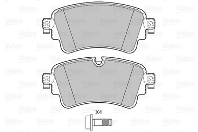 Brake Pad Set, disc brake 601497