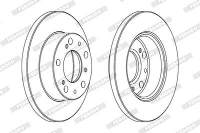 DISC FRANA FERODO DDF063 1