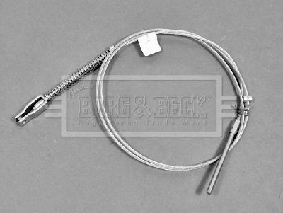 Тросик, cтояночный тормоз BORG & BECK BKB1386 для AUSTIN MINI