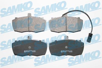 Комплект тормозных колодок, дисковый тормоз SAMKO 5SP1830 для LTI TX
