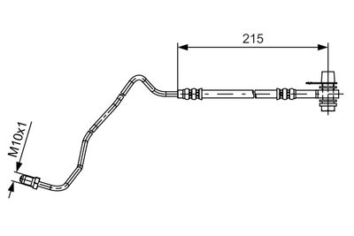 Brake Hose 1 987 481 532