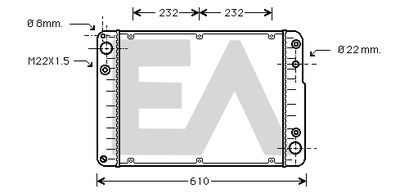 EACLIMA 31R58007 Крышка радиатора  для PORSCHE  (Порш 968)