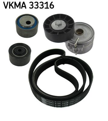 V-Ribbed Belt Set VKMA 33316
