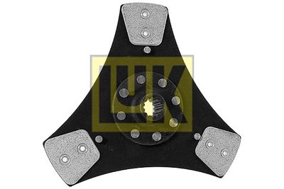Koppelingsplaat/plaat keramiek (280mm aantal peddels: 3)