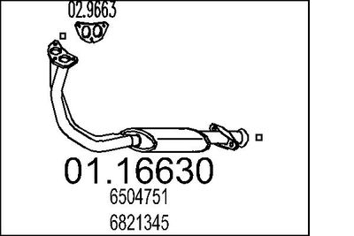 RACORD EVACUARE MTS 0116630